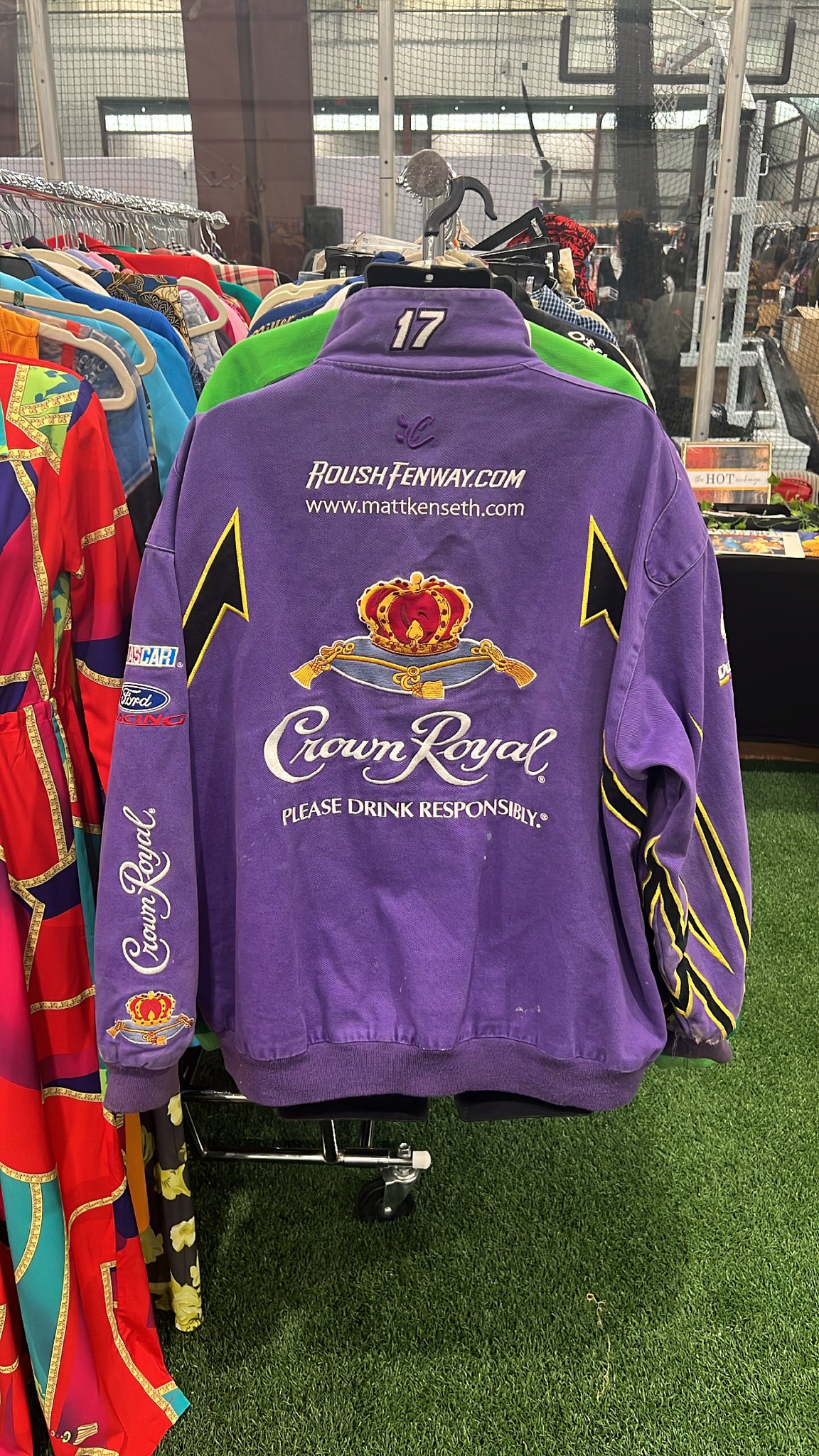 Crown royal outlet nascar jacket